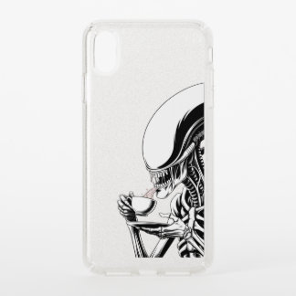 Alien Tea Time  Speck iPhone XS Max Case