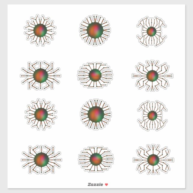 Alien Tech Systems Sticker (Sheet)