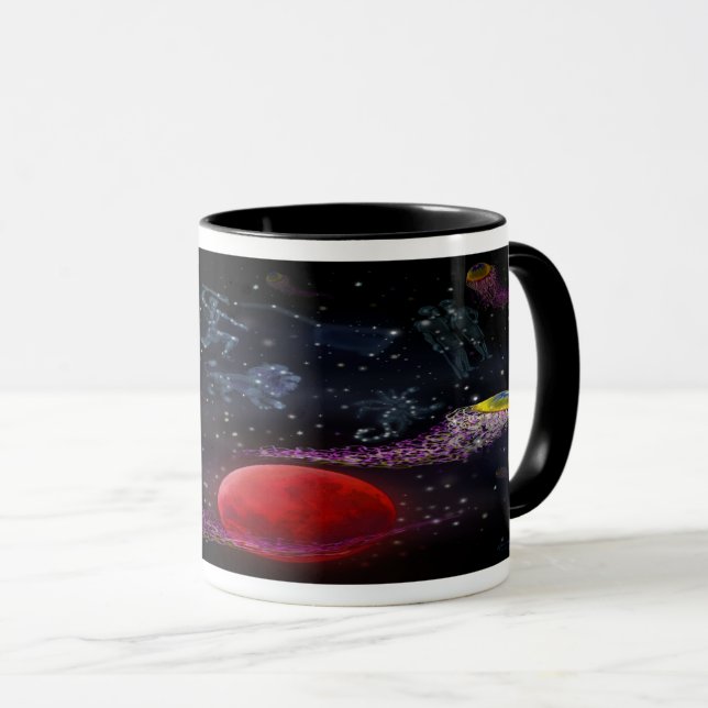 Alien Tentacles Mug (Front Right)