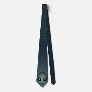 Alien Ties Gifts Grey Alien Necktie Alien Art Gift
