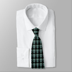 Alien Ties Gifts Grey Alien Necktie Alien Keepsake