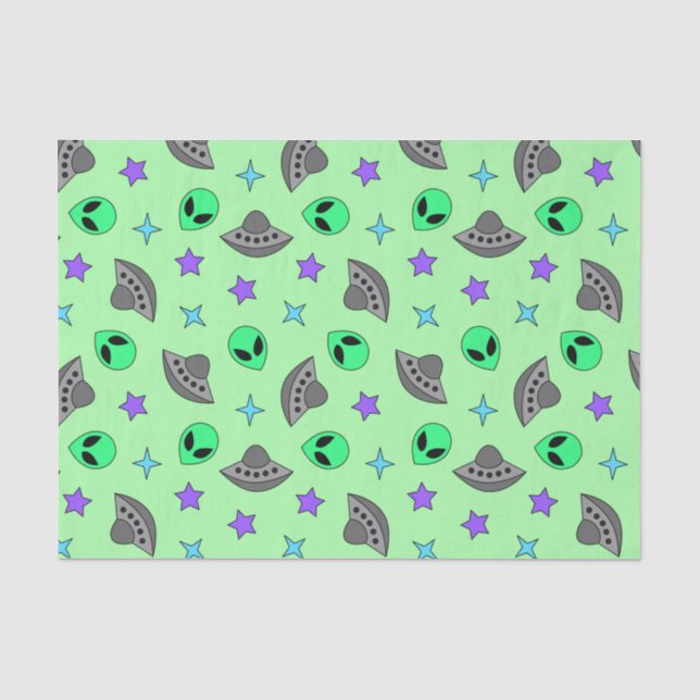 Alien Tissue Paper (Front)