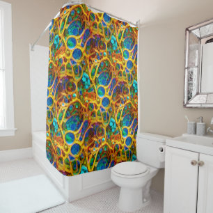 Alien Tissue Sample Shower Curtain