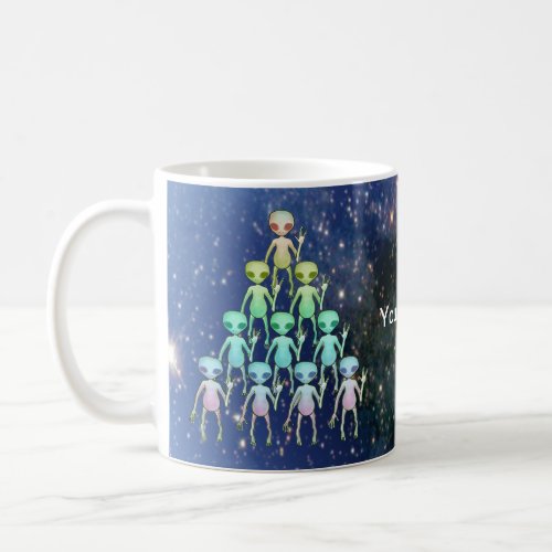 Alien Triangle Coffee Mug
