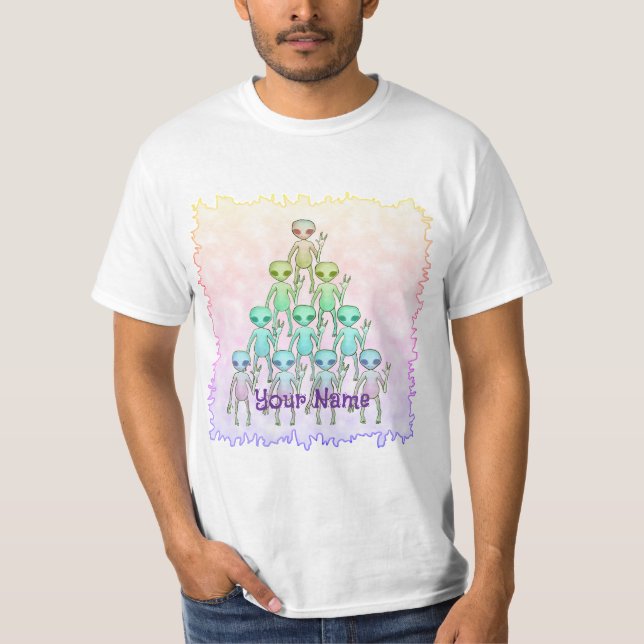 Alien Triangle T-Shirt (Front)