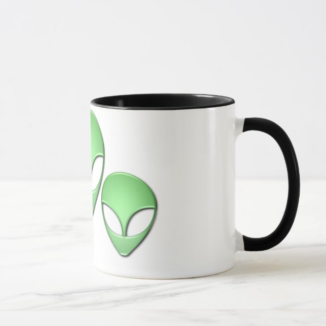 Alien Trio Ceramic Coffee Mug (Right)