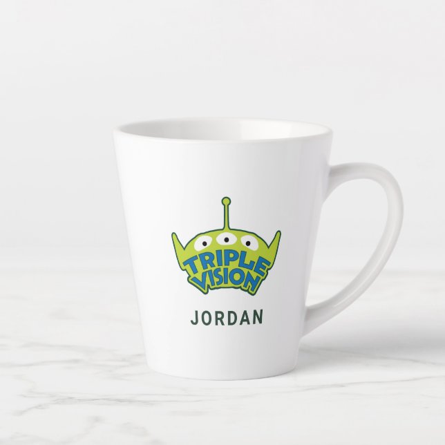 Alien Triple Vision Latte Mug (Right)