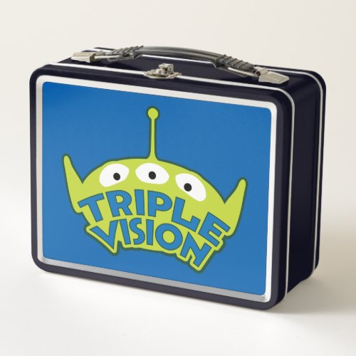 Alien Triple Vision Metal Lunch Box