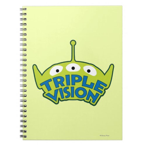 Alien Triple Vision Notebook