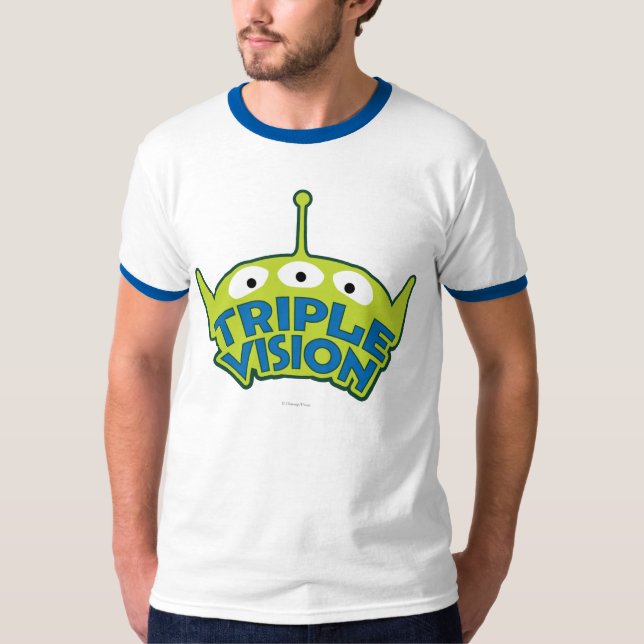 Alien Triple Vision T-Shirt (Front)