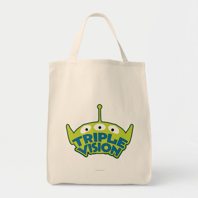Alien Triple Vision Tote Bag (Front)