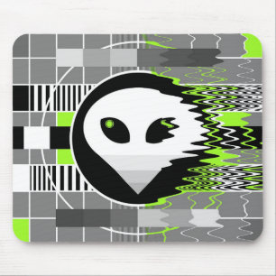 Alien TV mousepad