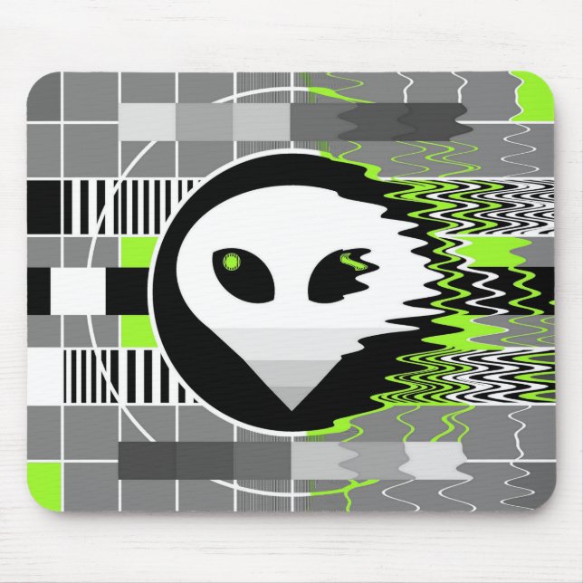 Alien TV mousepad (Front)