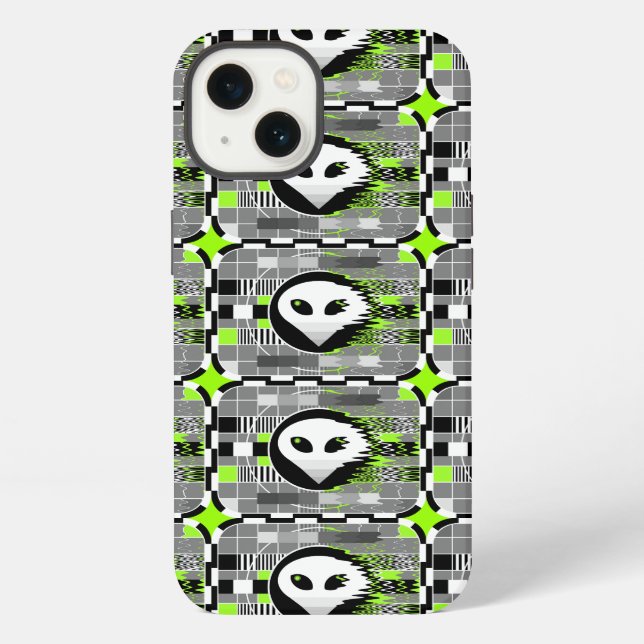 Alien TV Multi iPhone barely there case (Back)