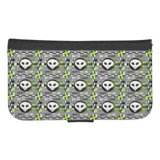 Alien TV Multi Samsung Galaxy S4 wallet case