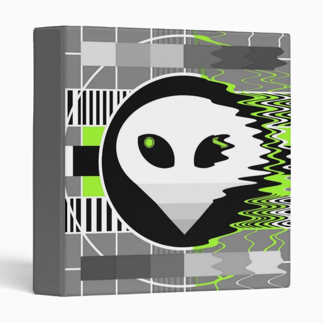 Alien TV ring binder 2 sided (Front/Spine)