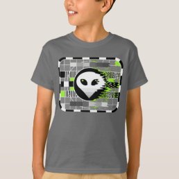 Alien TV t-shirt kid&#39;s basic grey