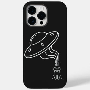 Alien UFO Abducting A Dog Puppy  Case-Mate iPhone 14 Pro Max Case