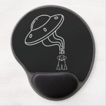 Alien UFO Abducting A Dog Puppy