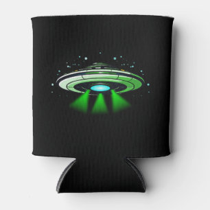Alien UFO Abduction Spaceship Birthday Party Can Cooler