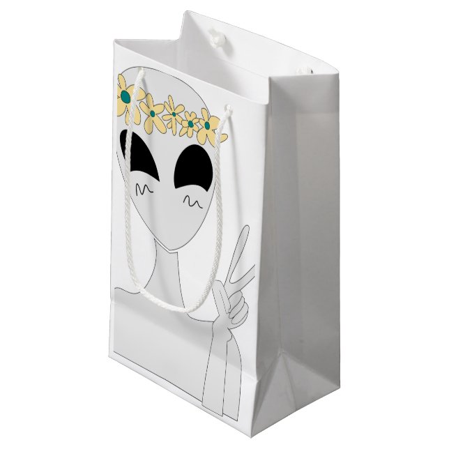 Alien UFO Gift Bags (Front Angled)