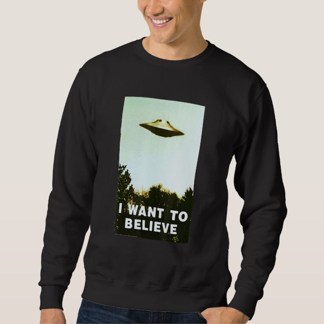 Alien Ufo Hunter Shirt I Want To Believe Ufo Day (Front)