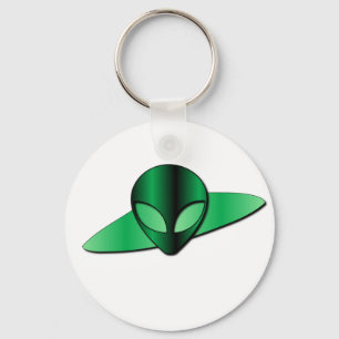 Alien UFO Keychain