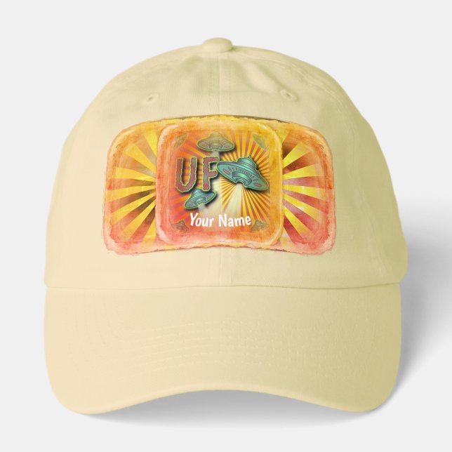 Alien UFO spaceship hat (Front)