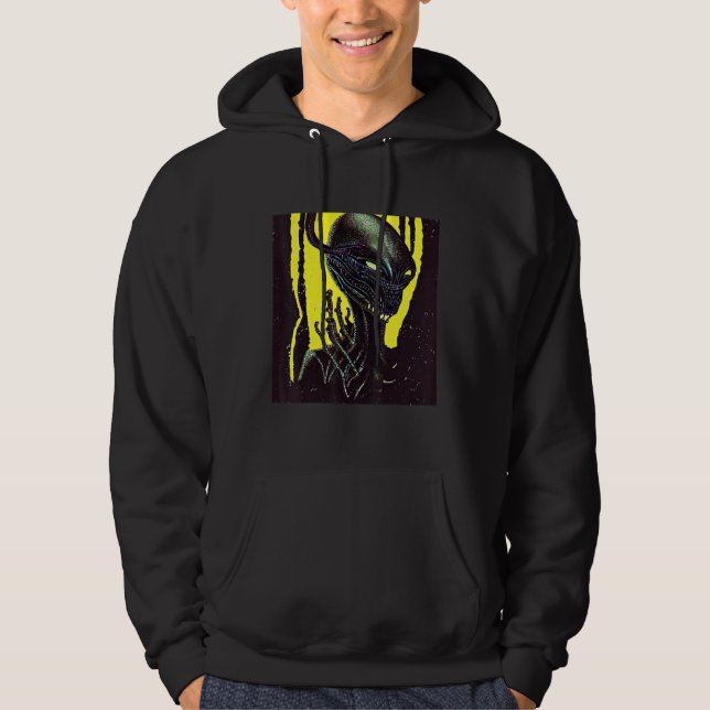 Alien UFO UAP 51 area grey out of this world creat Hoodie (Front)