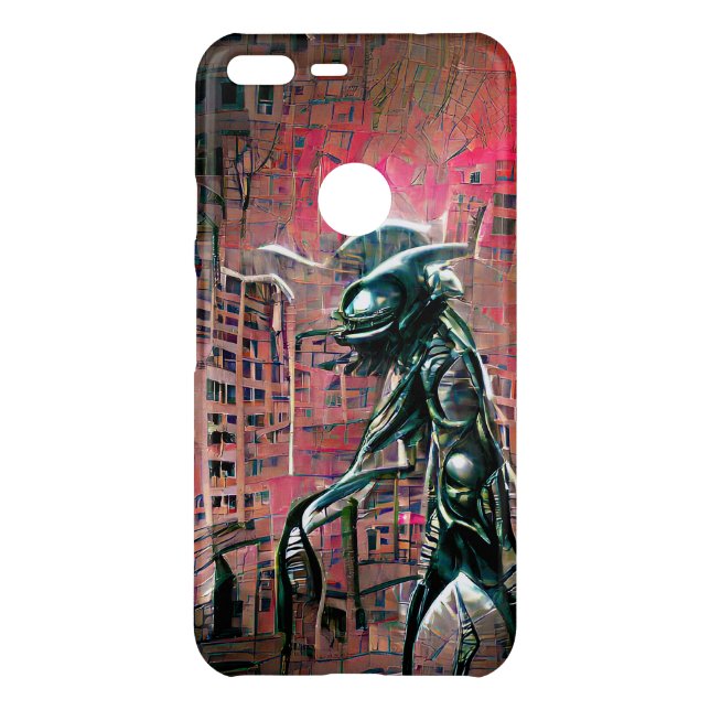 Alien Unvasion Uncommon Google Pixel XL Case (Back)