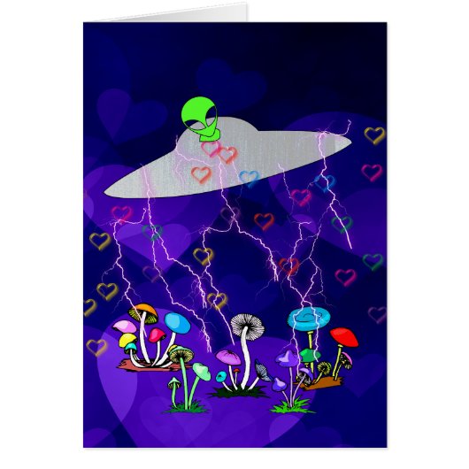 Alien Visitors Cards (Front)