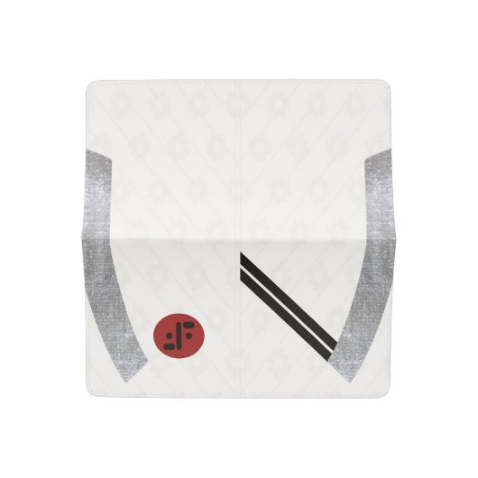 Alien Visitors Elite Lieutenant Checkbook Cover (Open)