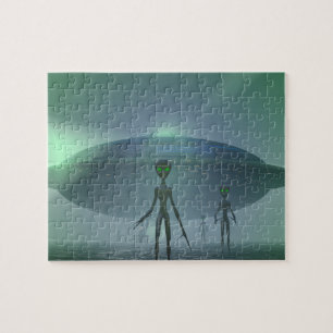 Alien Visitors jigsaw puzzle