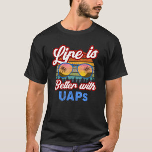 Alien   With UAPs  Summer Saying T-Shirt