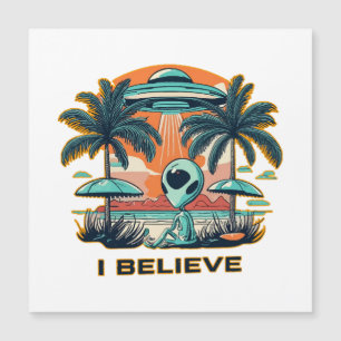 alien with UFO I BELIEVE