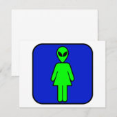 Alien Woman (Front/Back)