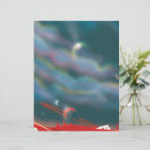 Alien world landscape (Standing Front)