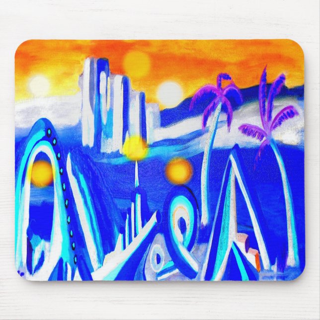 Alien world mouse pad (Front)