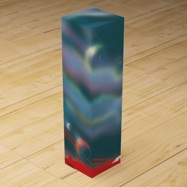 Alien world wine gift box (Front)
