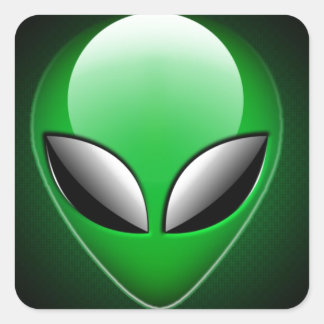 Alien_Wwad Square Sticker