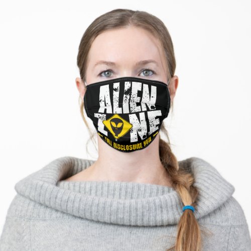 ALIEN ZONE ADULT CLOTH FACE MASK