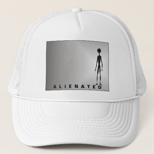 ALIENATED science fiction fantasy space walk alien Trucker Hat