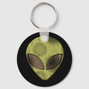 Alienation Black Keychain