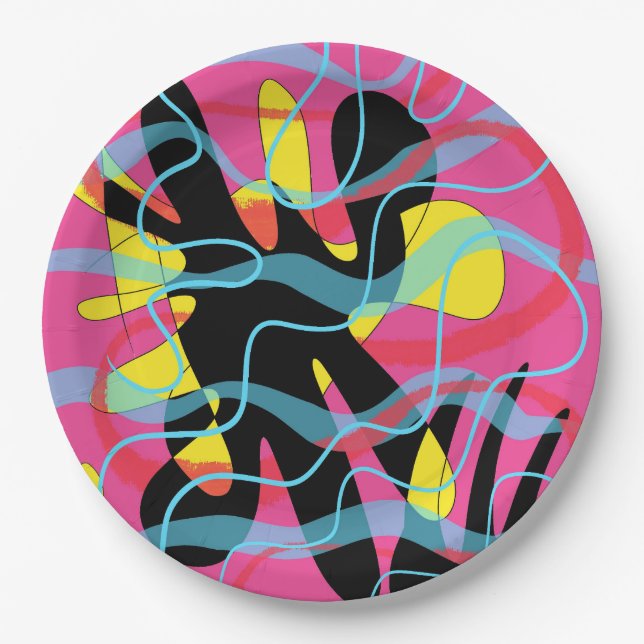 AlienBZZ Paper Plates (Front)