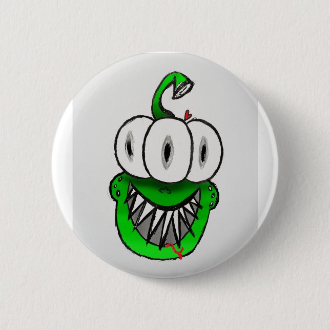 AlienHead Button (Front)