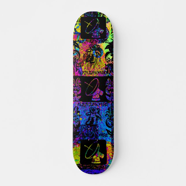 AlienJunkyard Skateboard Deck (Front)