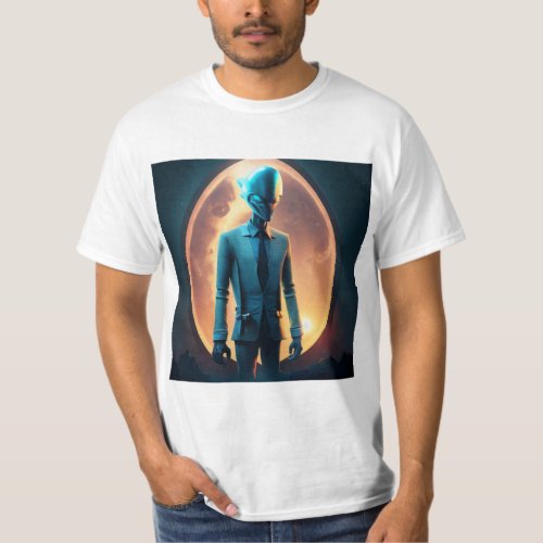Aliens are already here Design 3 T_Shirt