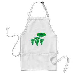 Aliens arrival adult apron