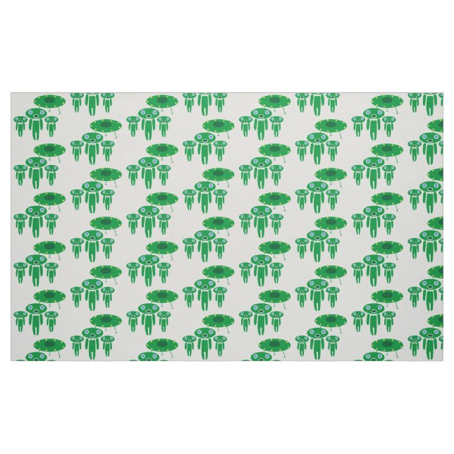 Aliens arrival fabric (Fat Quarter)