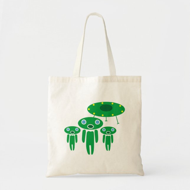Aliens arrival tote bag (Front)